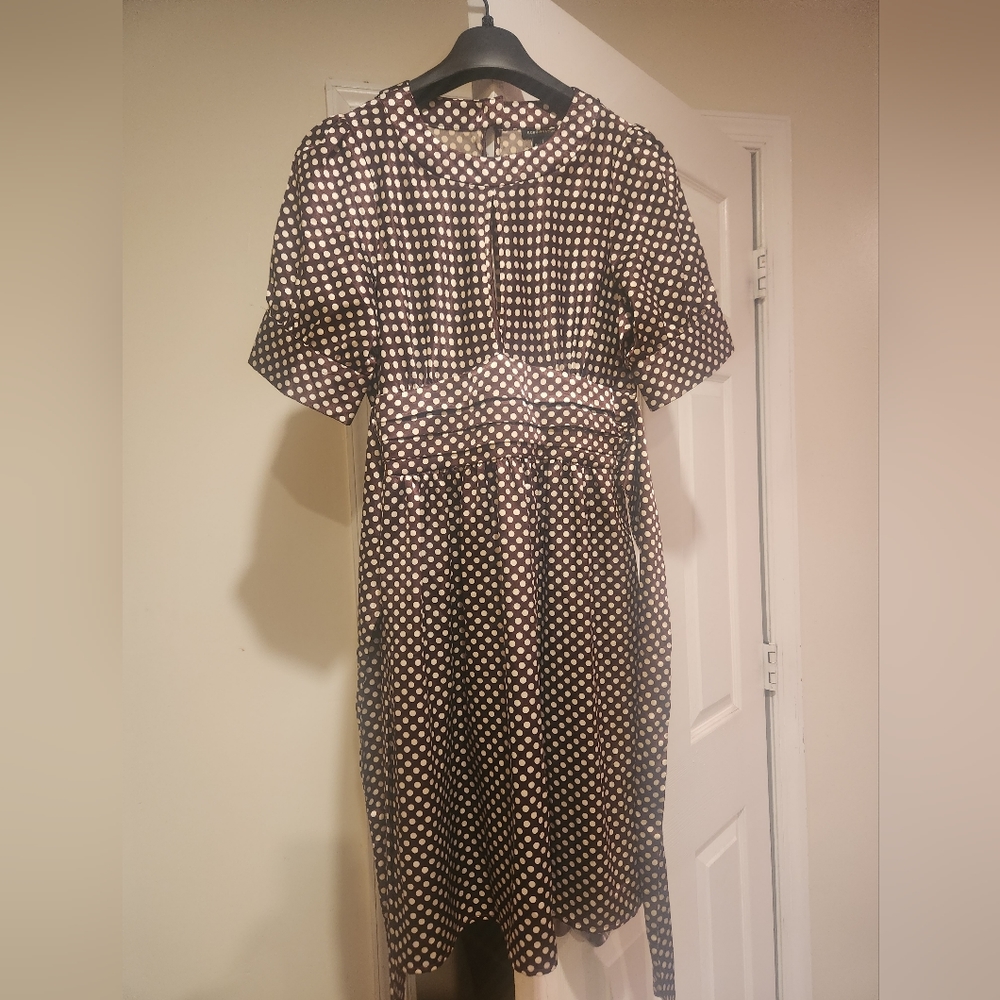 NWOT BCBGeneration polka dot dress
